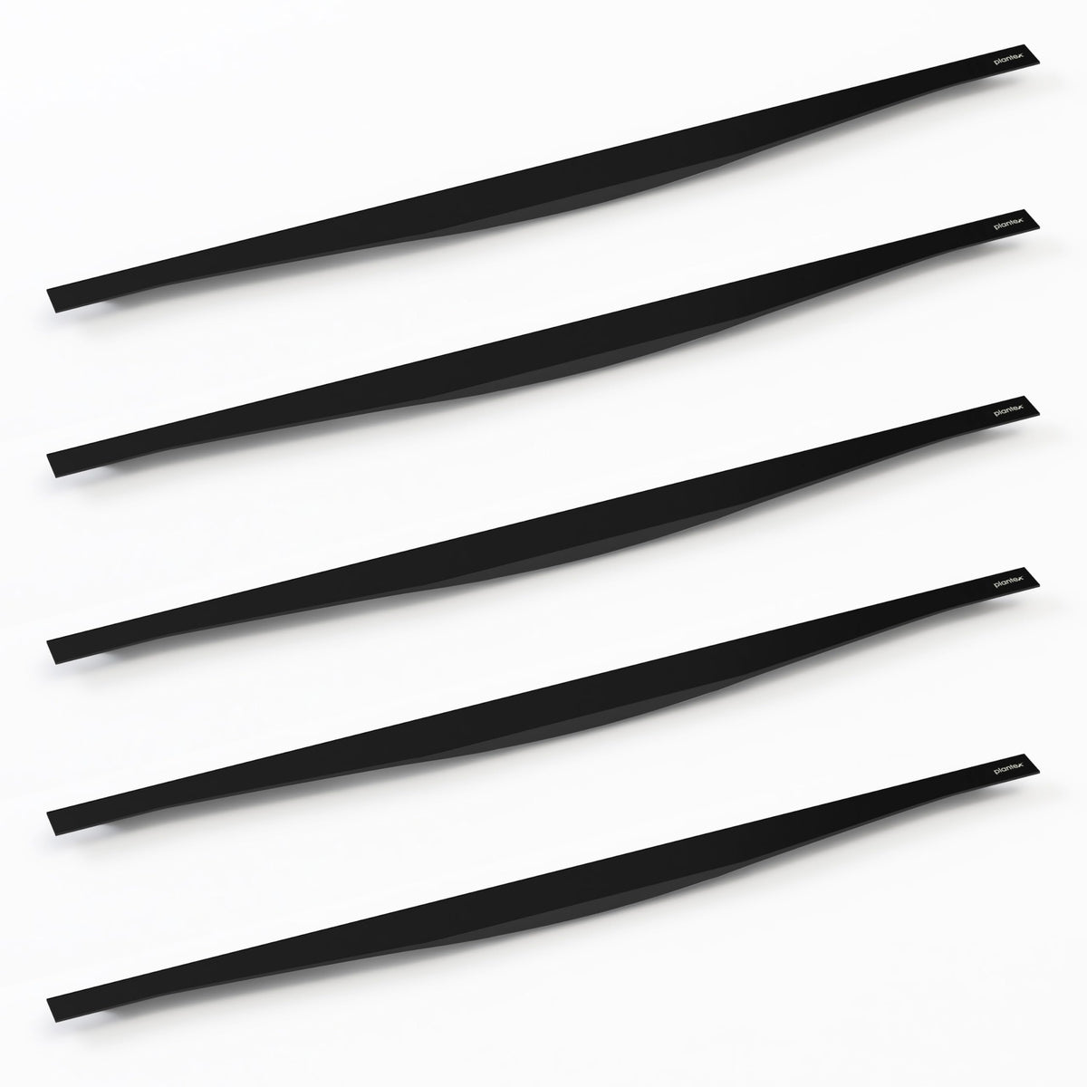 Plantex Profile Handle for Kitchen Cabinet/28 Inch Aluminium Drawer Profile Handle/Wardrobe Pull Handle for Home/Office/Hotel - Pack of 5 (Black) (Model APS-PF-1001)-1