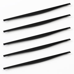 Plantex Profile Handle for Kitchen Cabinet/28 Inch Aluminium Drawer Profile Handle/Wardrobe Pull Handle for Home/Office/Hotel - Pack of 5 (Black) (Model APS-PF-1001)-1