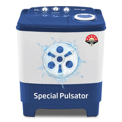 Voltas Beko, A Tata Product 6.5 Kg 5 Star Semi-Automatic Top Loading Washing Machine (WTT65UNX/OK3I0I0W01, Blue, Pulsator wash technology)-1