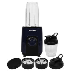 Faber ARIA 2in1 Sportz Blender |Mixer Grinder Blender| 400 Watts | Smoothie maker | 100% Copper Motor | Detachable SS Bl