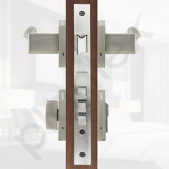 Plantex Premium Door Lock with 3 Years of Warranty/Main Door Lock Set for Home/Mortise Lock for Door (PT-002- Satin)-5