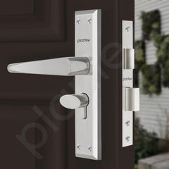 Plantex Main Door Lock Handle Set/6-Lever Locks Mechanism with 3 Years of Warranty/Mortise Lock with 3 Keys, Brass Locks Body & Cylinder(PTP-05 Matt)-6