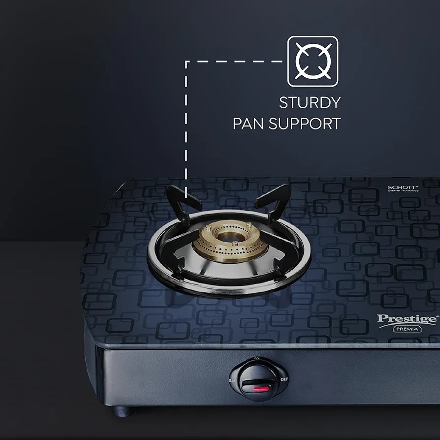 Gas Stove 2B Glasstop Schott Gts 02