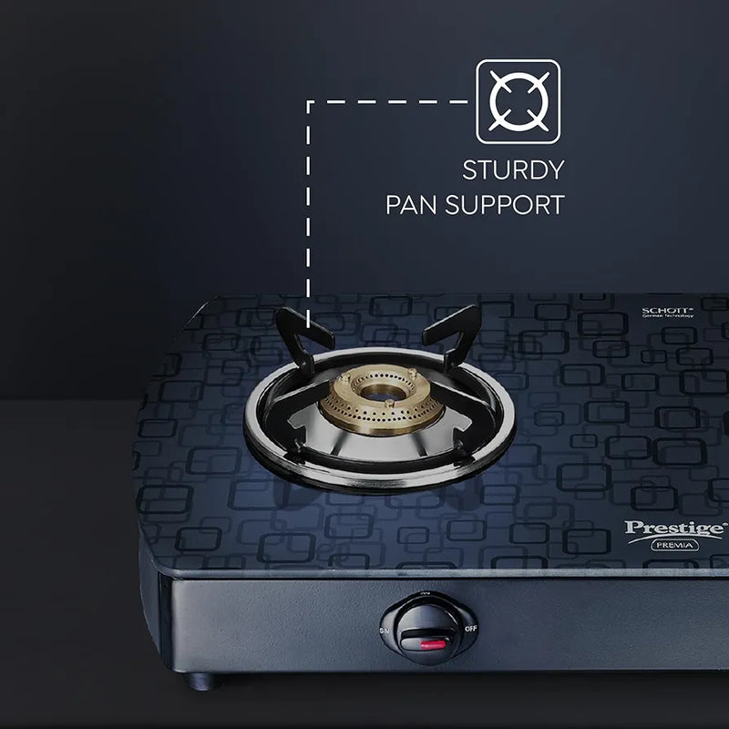 Gas Stove 2B Glasstop Schott Gts 02