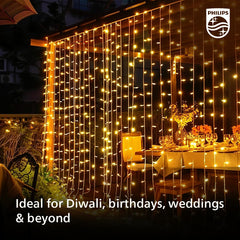Philips Starlit 12 Meter 72 LEDs String Light for Decoration (58224-ww)
