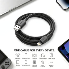 Philips DLC4130VB/94 20W iPhone Original Type-A to Lightning Fast Charging Cable (1m, Dark Slate)