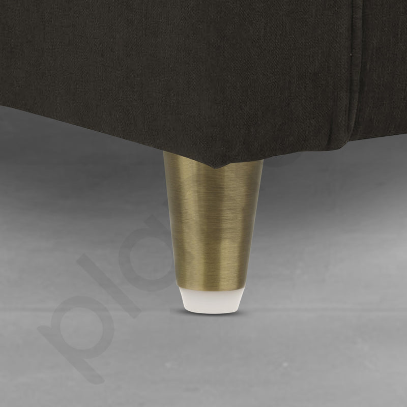 Plantex Heavy Duty Stainless Steel 3 inch Sofa Leg/Bed Furniture Leg Pair for Home/Furniture Sofa Legs for Table/Support Legs/Furniture Leg (Brass Antique) Set of 4 Pcs-6