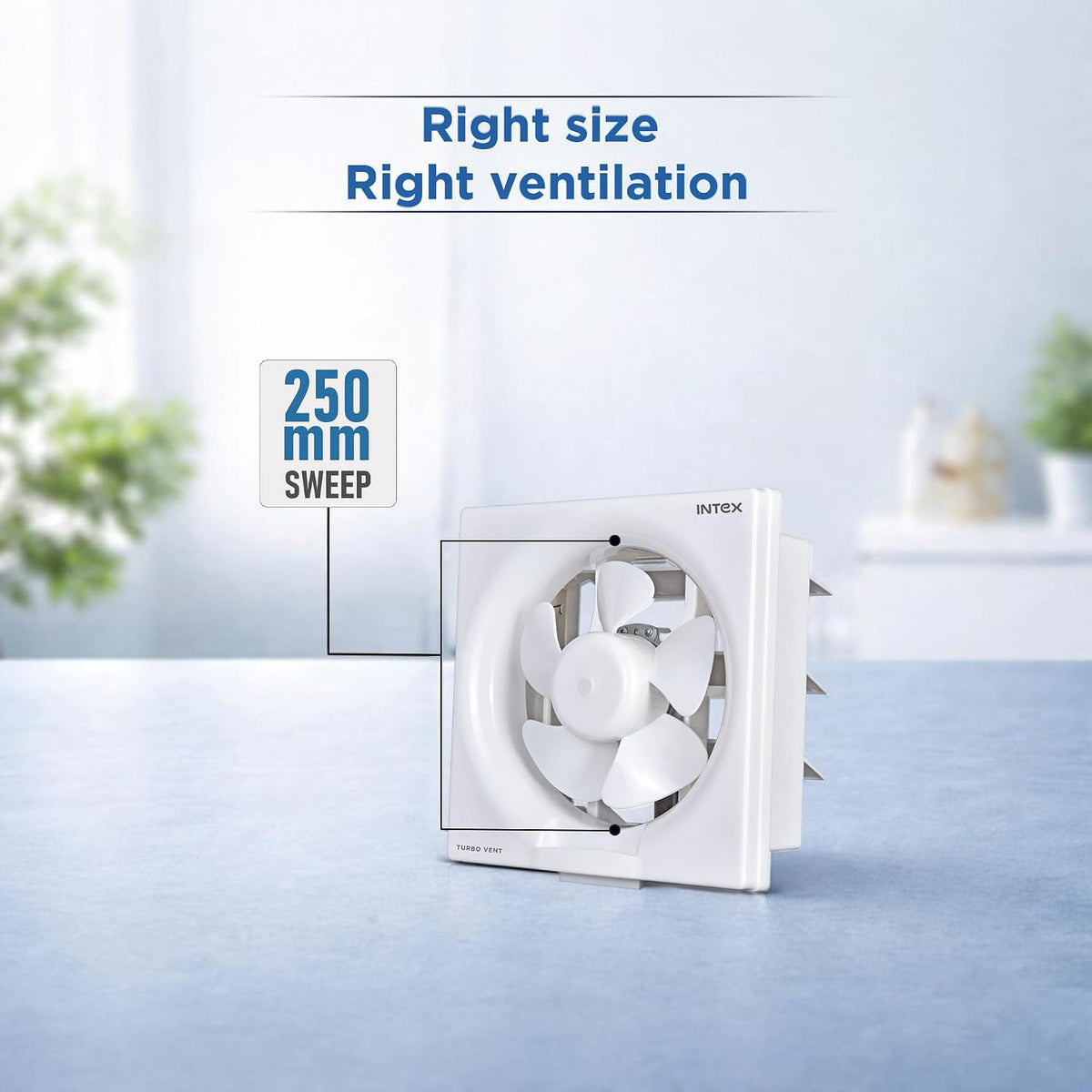 Intex Turbo Vent Exhaust Fan 10 Inch (250 mm) for Kitchen & Bathroom-4