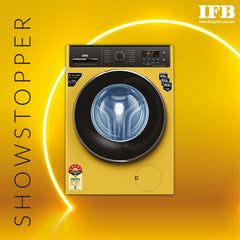 IFB 7 Kg 5 Star Front Load Washing Machine 2X Power Steam (ELITE ZLS 7012, Yellow, In-built Heater, 4 years Comprehensiv