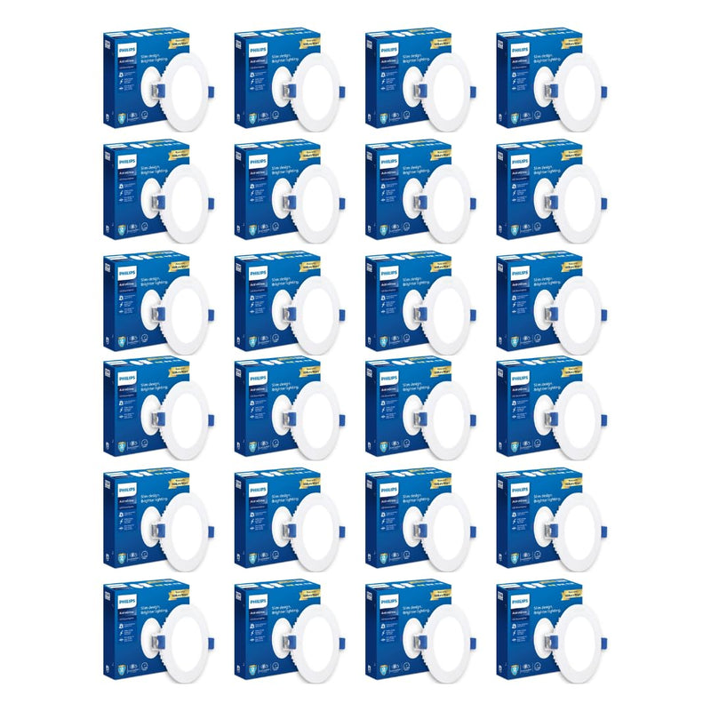 Philips 10-watt Round LED Downlighter (Pack of 24)