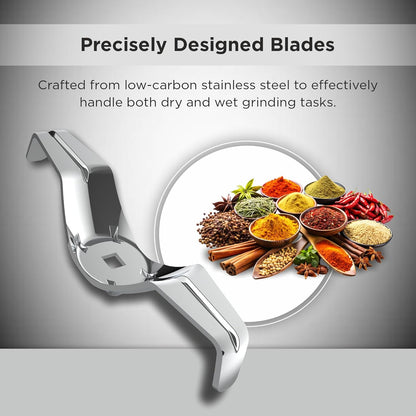 Butterfly Jet Elite Plus Mixer Grinder, 750W, 5 Jars, Grey