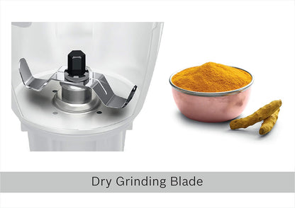 Bosch Bold 750W Mixer Grinder with 4 Jars, White