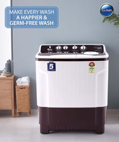 Lloyd 7.5 kg 5 Star Semi Automatic Top Load Washing Machine (GLWMS75DDMAC)-4