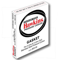 Hawkins Gasket Tall Stainless Steel Contura Pressure Cooker - 2-3 L (Black), 3 Liter