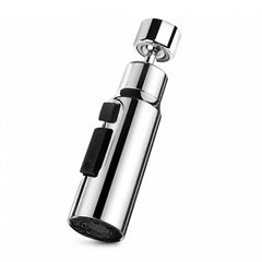 Plantex Tap Extension for Kitchen Sink/360° Swivel Kitchen Sink Faucet Aerator/3 Anti-Splash Modes Sprayer/Upto 70% Water Saving - Pack of 1 (Chrome)-1