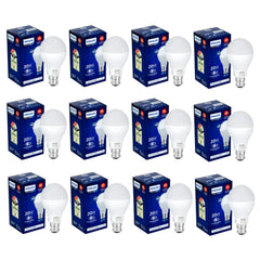 Philips Stellar Bright 22-Watt B22 LED Bulb (Cool Day Light/Crystal White), Pack of 12