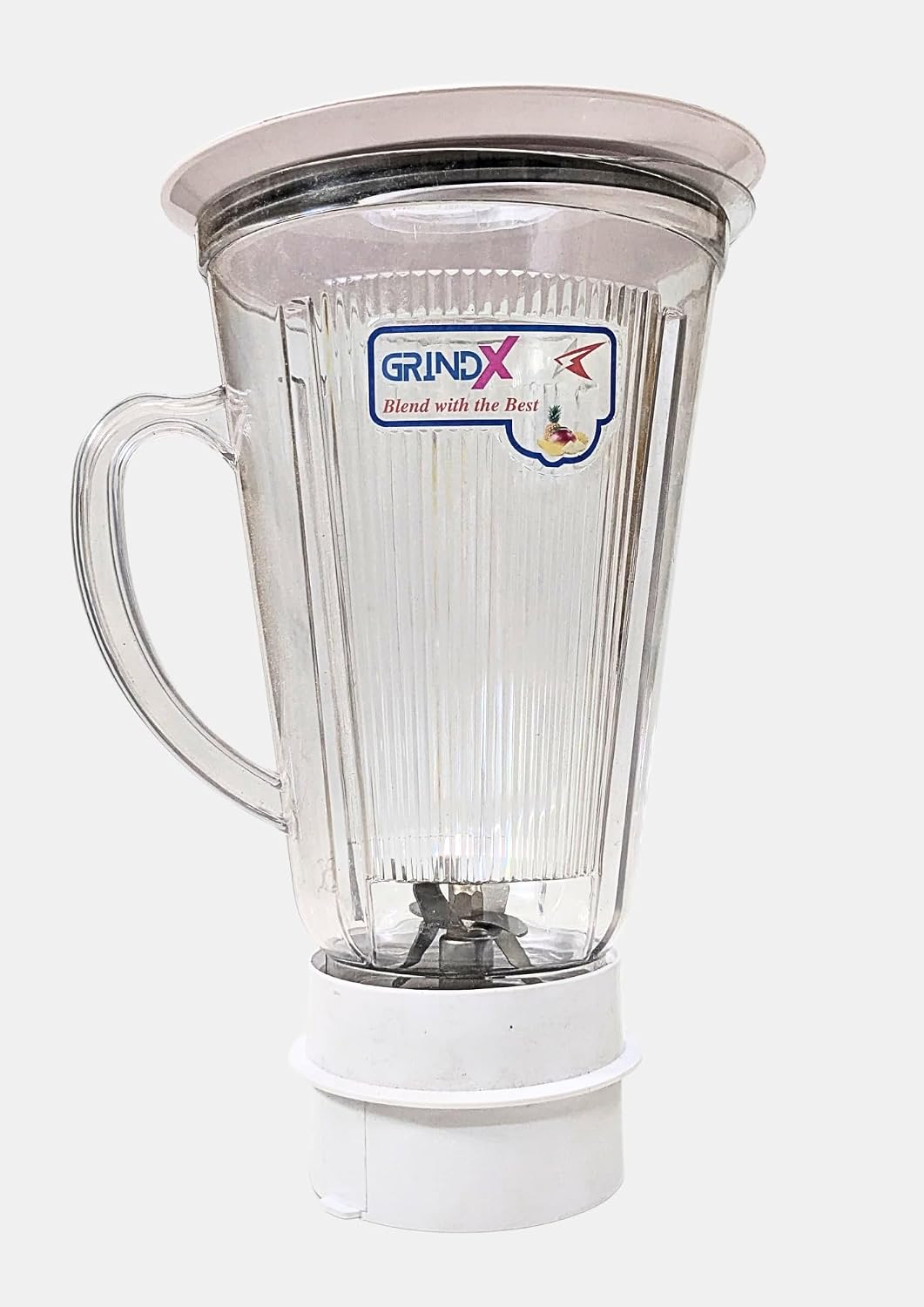 Liquidiser Jar 3000 ml - Plastic (Transparent) | Compatible with Sujata Mixer Grinder
