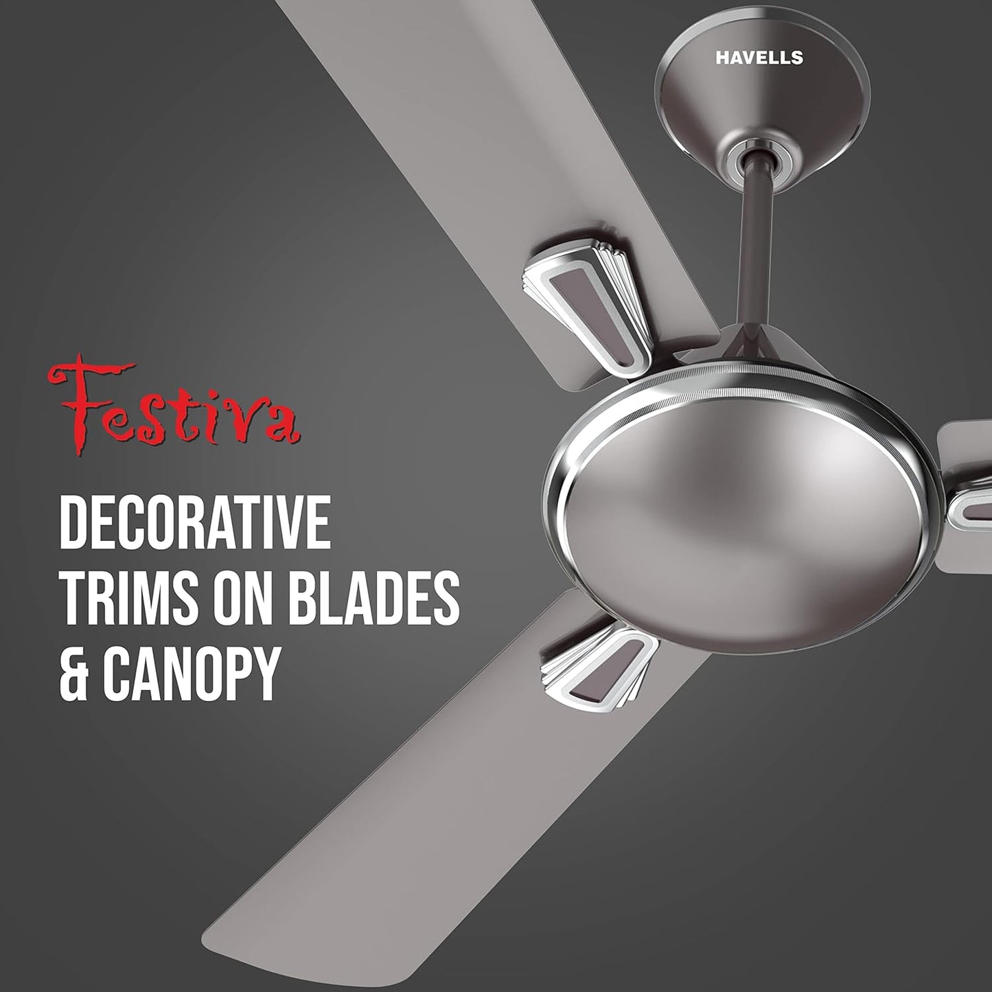 Havells Festiva 1200mm Dust Resistant Ceiling Fan (Mist)