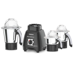 Vidiem Jumbo Mix Pro 1000W Mixer Grinder (Black) | 3 Leakproof Jars | Self-Locking Jars for Wet & Dry Grinding | Double 