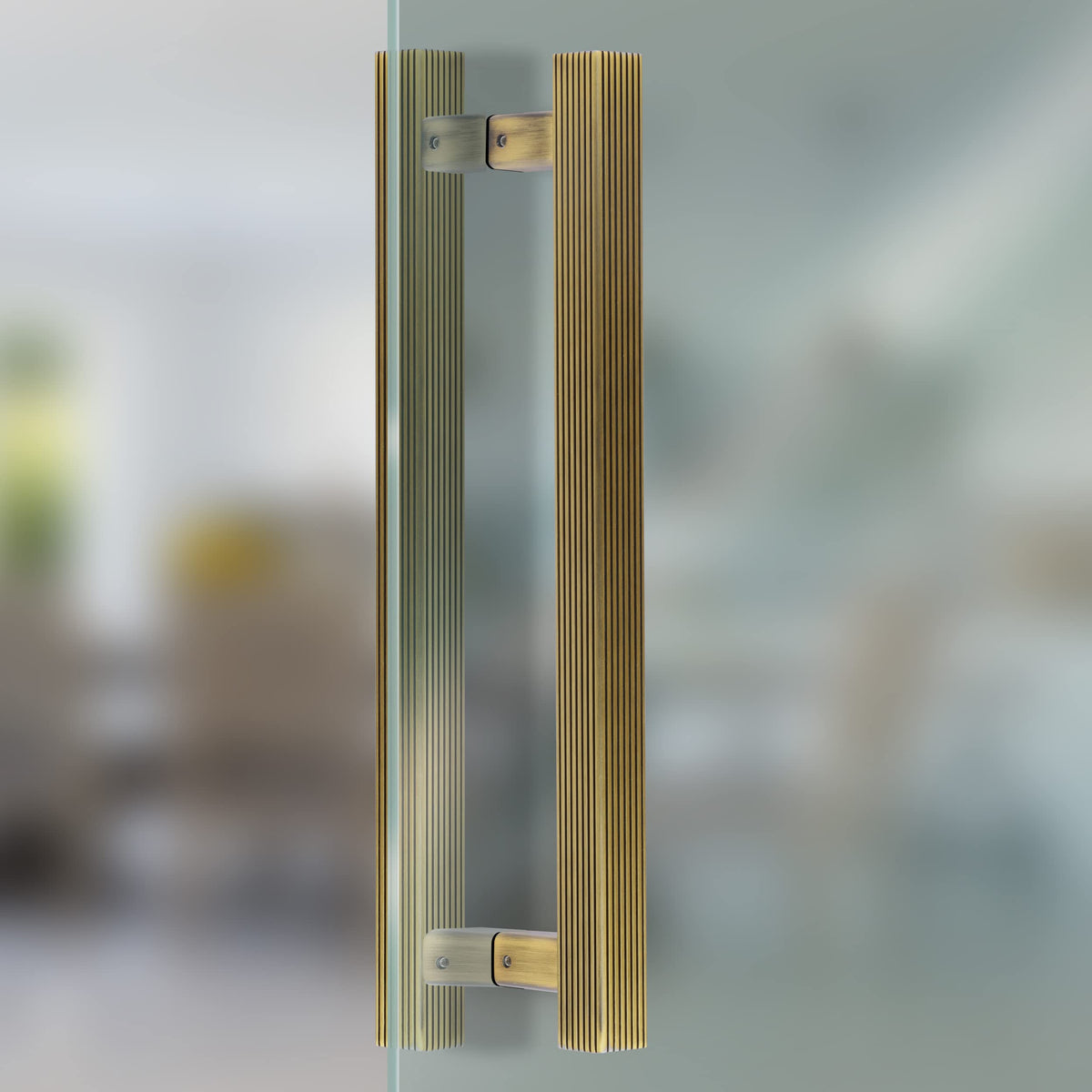 Plantex 14 Inch Main Door Handle/Pull-Push Handle for Door & Home Decor/3 Years Warranty Pack of 1 (236-Brass Antique Finish)-6