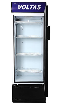 Voltas VC320/VCGT320SD Visi Cooler Plastic Single Door, Black (303L Gross).