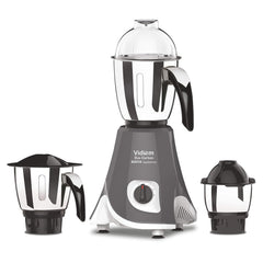 Vidiem Eva Elite Mixer Grinder 710 A, 750W with 4 Jars (1 Juicer + 3 Leakproof Jars) | Self-Locking Jars | ARIA Cool Tec