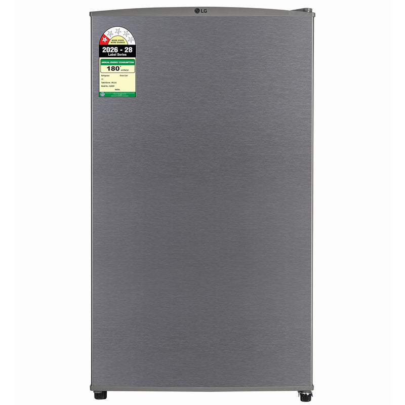 LG 90L, 1 Star, Direct Cool Single Door Mini Refrigerator with Door basket, Chiller Tray, Freezer Section - Compact Size - Ideal for Home, Office and (GLD0916VRDS)-1
