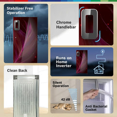 BOSCH 187 L, 3 Star, Single Door Refrigerator with Industry's largest vegetable box* & largest Beverage space (CST18W33NI, Feather Wine) | 18 Hour Cooling Retention, 2.5x Faster Cooling