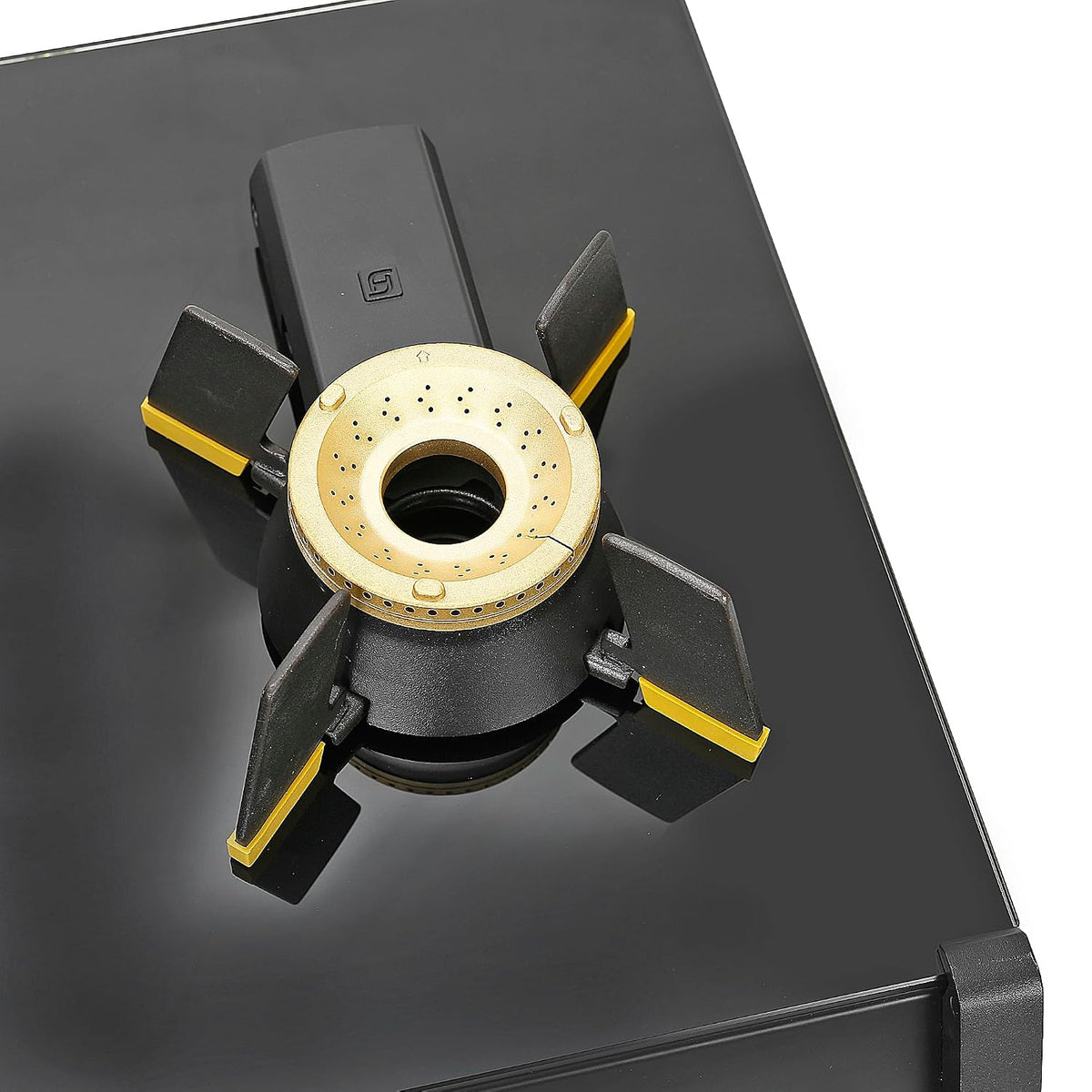 Faber Liftable Burners Freestanding Cooktop | Genius 753 Bk | 75Cm Width | Brass Burners | Manual Ignition | Abs Knobs |