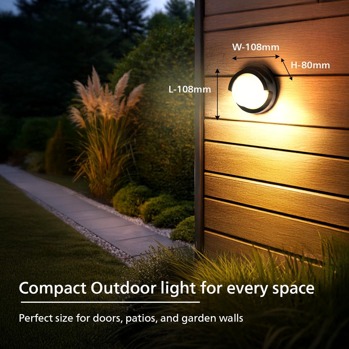 Philips ARIS RD Single 7W LED Wall Light
