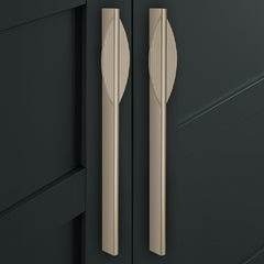Plantex Cabinet Handle/Kitchen Cabinet Door Handle/Wardrobe/288 mm Cupboard Handle/Door Pull-Push Handle for Home/Office - Pack of 2 (Satin) (Model APS-DTC-5590)-1