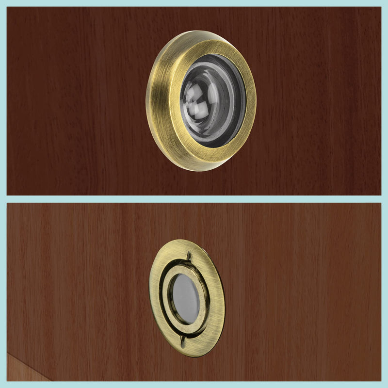 Plantex Door Eye/Eye Hole for Main Door/Door Eye Viewer/Eye Viewer for Safe Secure Home/Office/Hotel - (Antique)-3