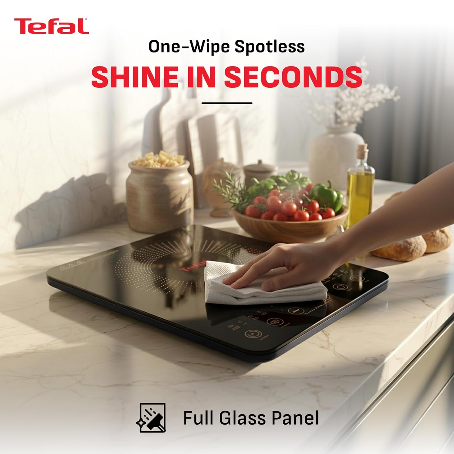 Tefal EVERYDAY SLIM IH 2200W Induction Cooktop