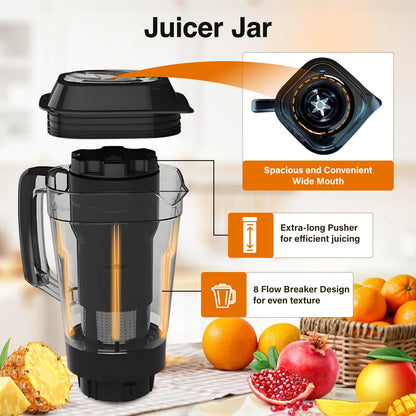 V-Guard Precia NX Juicer Mixer Grinder 750 W (New Launch) | 3-Year Motor Coverage | 4 Versatile Jars | Juicer, Large, Medium & Small | Compact ABS Body | SS Rust-Resistant Blades