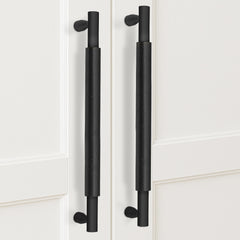 Plantex Cabinet Handle/Kitchen Cabinet Door Handle/Wardrobe/288 mm Cupboard Handle/Door Pull-Push Handle for Home/Office - Pack of 2 (Black) (Model APS-DTC-3910)-1