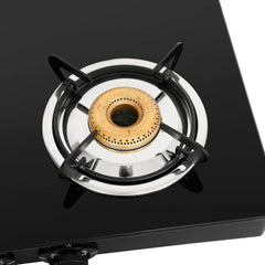 Faber high efficiency 4 Brass Burner gas stove, ISI Certified gas stove, with Jumbo Burner, Manual Ignition,double drip 