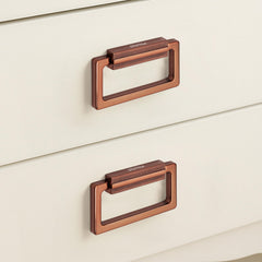 Plantex Rajwadi Drawer Kadi/Drawer Handle/Kadi for Drawers/Pull-Push Kadi for Home/Office Cabinet - Pack of 2 (Rose Gold)-2