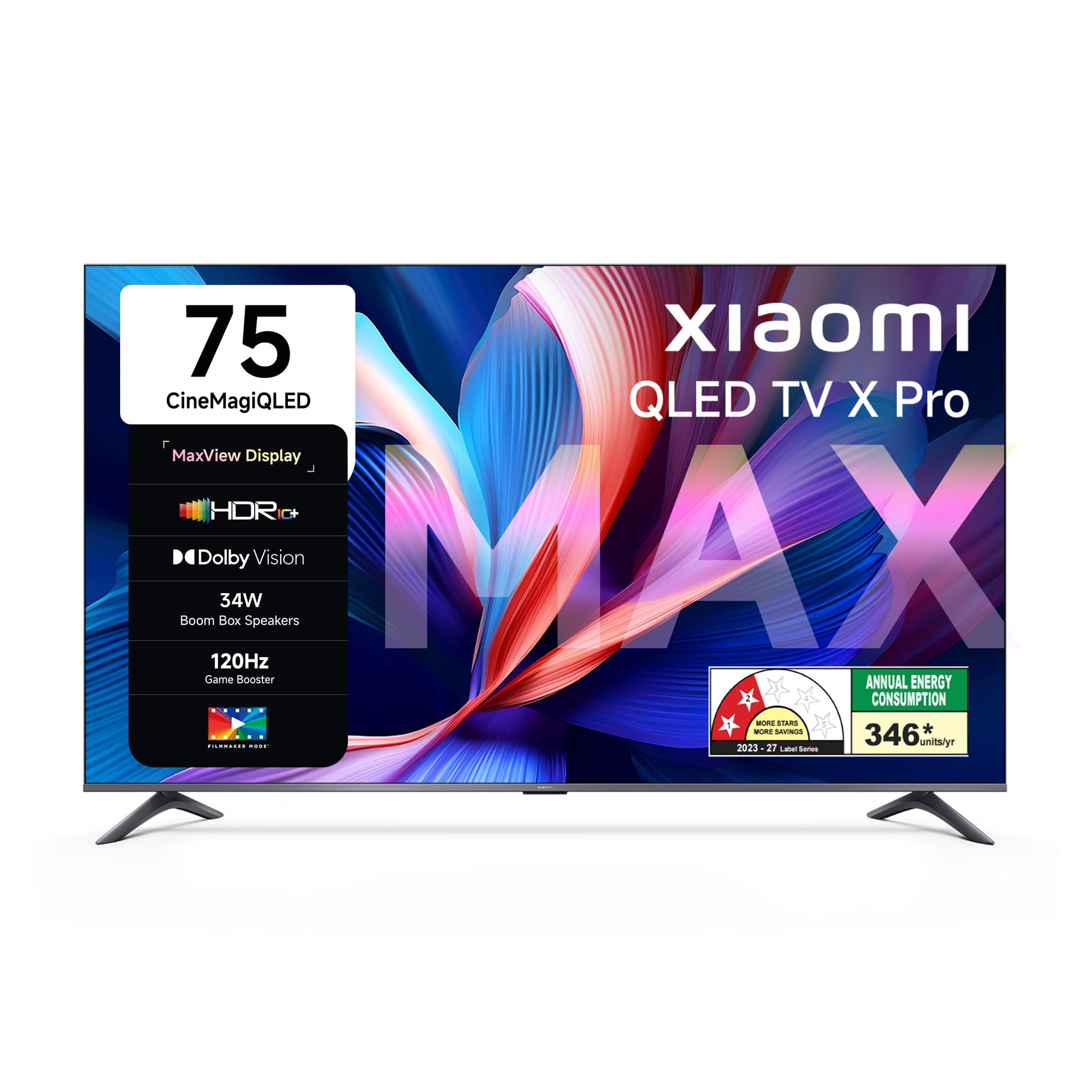 Xiaomi 108 cm (43 Inches) X Pro Series QLED 4K Ultra HD Smart Google TV L43MB-APIN
