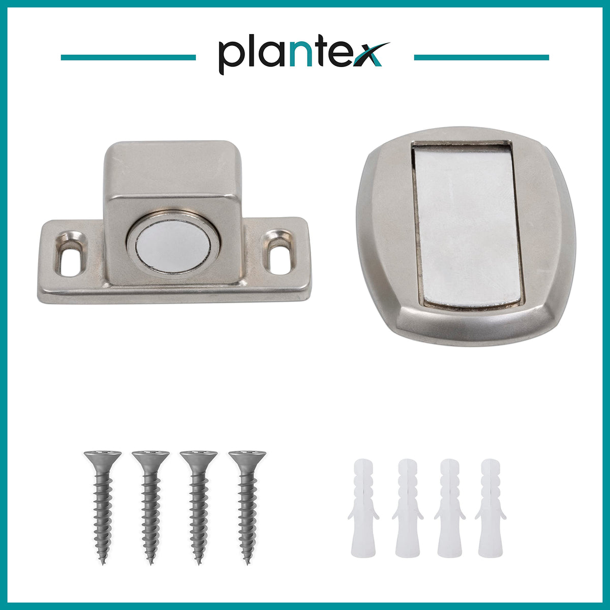 Plantex Door Stopper Magnetic/Door Holder Stopper/Floor Door Stoppers/Stops for Home/Hotel/Office (184 Satin)-4