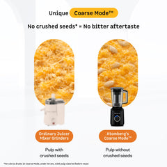 Atomberg Zenova Mixer Grinder | Unique Coarse Mode for Silbatta-like Texture | Intelligent BLDC Motor | Safety Features | 4 Jars including Chopper | Hands-Free Operation (Sand Grey)