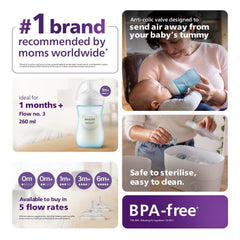 Philips Avent Natural Baby Feeding Bottle Combo (Clear, B013SJEKQE)
