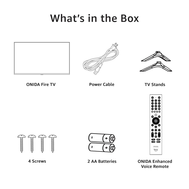 Onida 108 cm (43 inch) QLED Ultra HD 4K Smart Fire TV Q43UFD-6