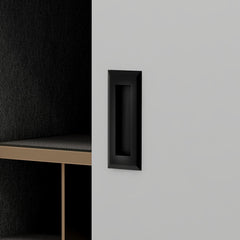 Plantex Sliding Door Handle/Concealed Handle for Sliding Door/96mm Concealed Handle for Wardrobe/Kitchen Cabinet - Pack of 1 (Black) (Model APS-DTC-3900)-1