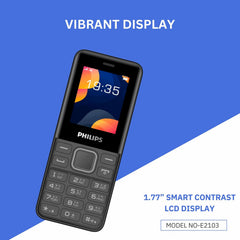 Philips All-New E2103 Sleek & Stylish