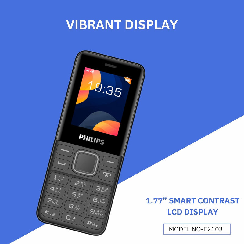 Philips All-New E2103 Sleek & Stylish