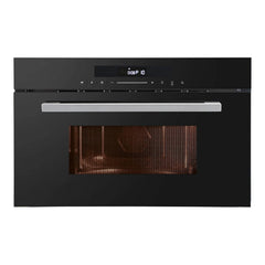 Faber 34L Built-In Black Finish Microwave Oven with Touch Control | Auto Cook Menus & Auto Power Off Protection | Grill,