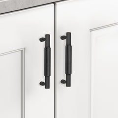 Plantex Cabinet Handle/Kitchen Cabinet Door Handle/Wardrobe/96 mm Cupboard Handle/Door Pull-Push Handle for Home/Office - Pack of 2 (Black) (Model APS-DTC-3910)-1
