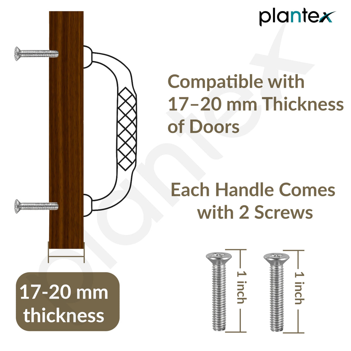 Plantex Cabinet Handle/Kitchen Cabinet Door Handle/Wardrobe/Cupboard Handle/Door Pull-Push Handle for Home/Office - Pack of 1 (Brass Antique)-5