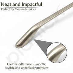 Plantex Cabinet Handle/160mm Handle for Drawer/Wardrobe/Kitchen Handle/Pull-Push Handle for Home/Office - Pack of 2 (Satin) (Model APS-PH-101)-4