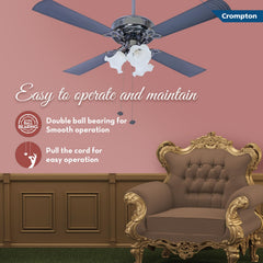 Crompton Uranus 1200 mm (50 inch) Decorative Underlight Ceiling Fan-6